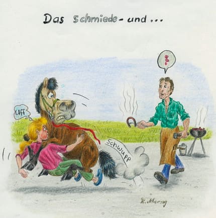 CAV Cavallo-Cartoon Kirsten Marizy Cartoon Karikatur 17 CAV Cavallo-Cartoon Kirsten Marizy Cartoon Karikatur 17