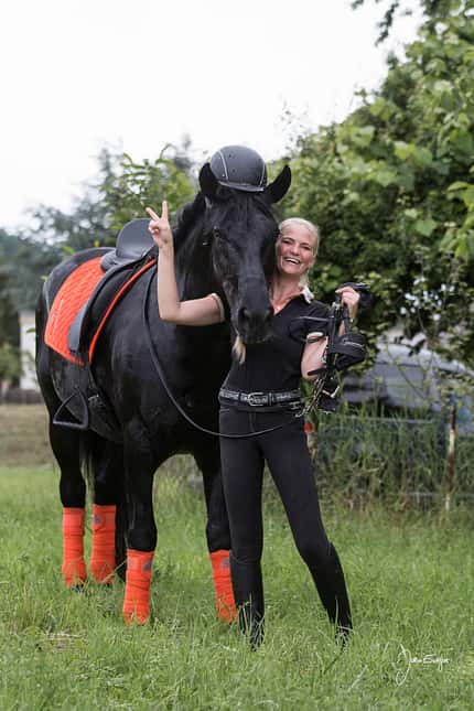 Yvonne Gutsche, Helmpflicht